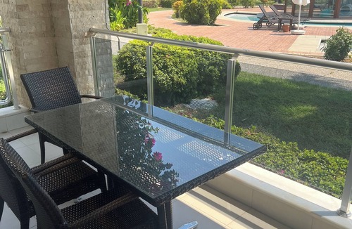 Kemer Mahallesi Apartment | Side, 3-room apartment with pool area (in&out) & balcony, long stays welcome