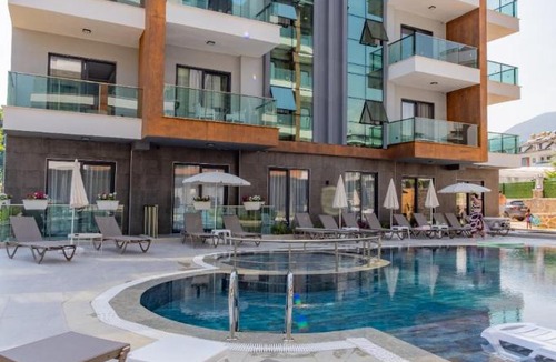 Alanya Apartment | Silece garden suite üç yatak odalı daire