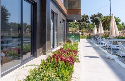 Alanya Apartment | Silence Garden Suite bir yatak odalı daire