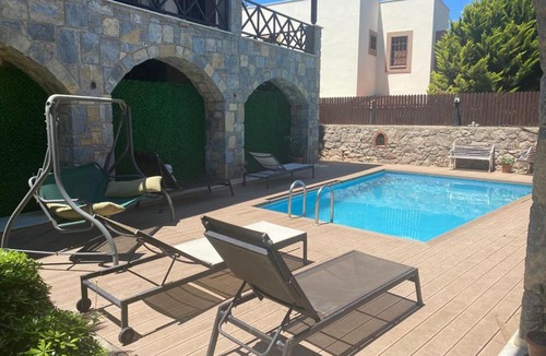 Konacık Villa | Stone villa private pool
