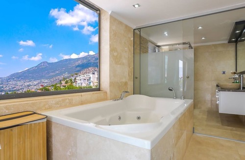 Kalkan Villa | Stunning Villa for 8, 80m from the Sea, Outdoor and indoor Pools, Superb Views