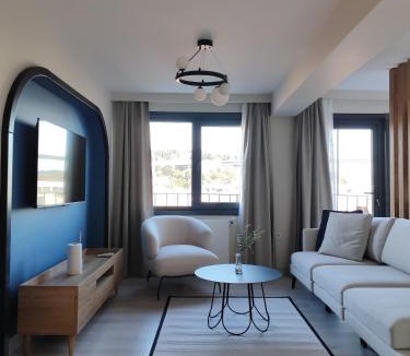Ortakoy Apartment | Stylish Studio with Seaview Daire 10