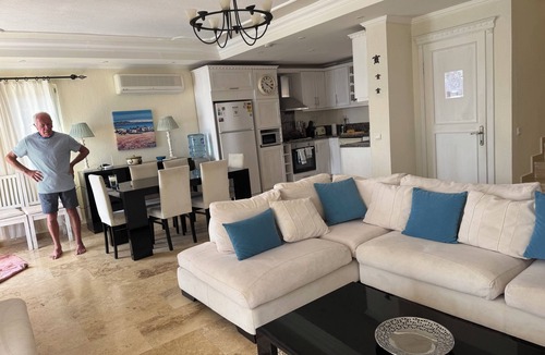 Kalkan Villa | Superb Detached Villa Private Infinity Pool, Panoramic Sea Views, Wifi, Air Con.