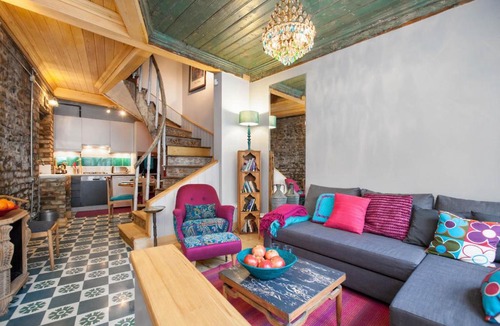 Balat Apartment | Turquoise House Featured in Elle Decor Magazine