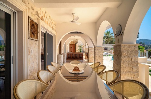 Kalkan Villa | Ultra-Luxury Villa Panoramic Kalkan Bay Views Steps from Beach Clubs & Town