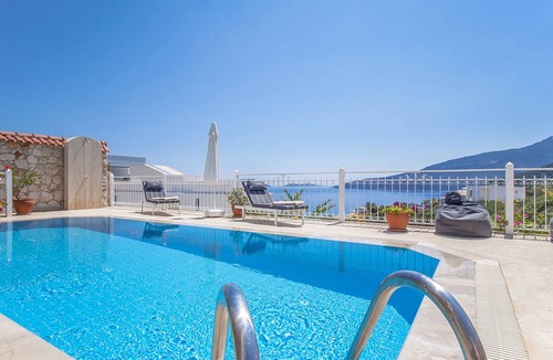 Kalkan Villa | Villa Leda, Situated at 150 metres from the shores of the Mediterranean