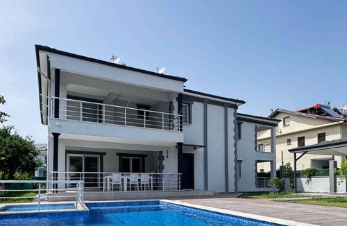 Dalyan City Center Villa | Villa Lotus 6 Bedrooms With Private Pool and Big Garden in Dalyan Centre