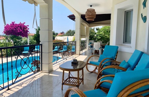 Fethiye Villa | Villa Ruya-PrivatePool-SeaView-GamesRoom