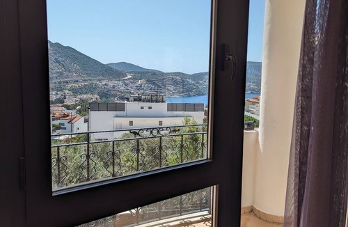 Kalkan Villa | Villa Sari Lale - Short walk to town, large private pool, Sleeps 10