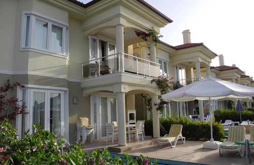 Fethiye City Center Villa | Villa with Private Pool right on the beach front, 50 meters to the beach and sea