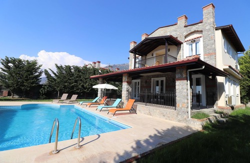 Oludeniz Villa | XT46, Authentic stonework 3 bedroom villa with private pool and secluded garden.