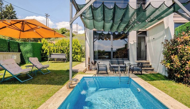 1 Deluxe Villa Isıtmalı Havuz, Ateş Çukuru