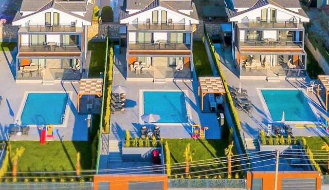 4+1 Villa for 8 People with Private Pool in Fethiye Ölüdeniz Ovacık area in Mugla