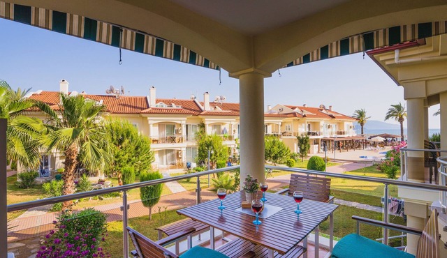 Fethiye beachfront Three Room Apartment Seahorse 8