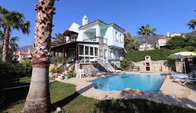 FT7, Beautiful and authentic 3 bedroom villa to rent in Hisaronu Fethiye,