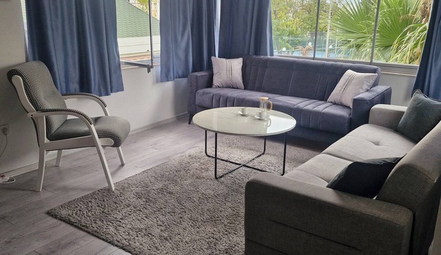 Gorgeous apartment close to the sea with private beach