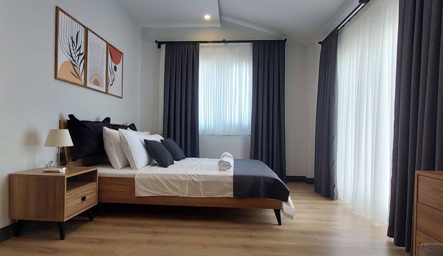 New Flat&Large Living Space(3) Close to Lara Beach in Antalya