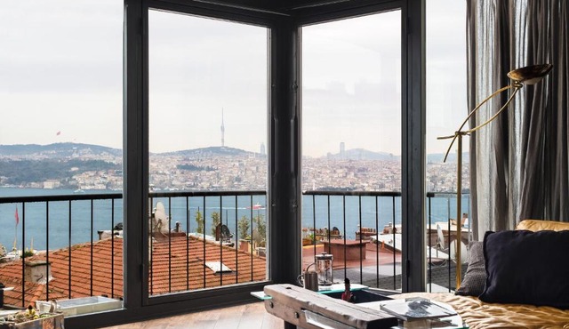 Panoramic Sea View Loft with Terrace BBQ