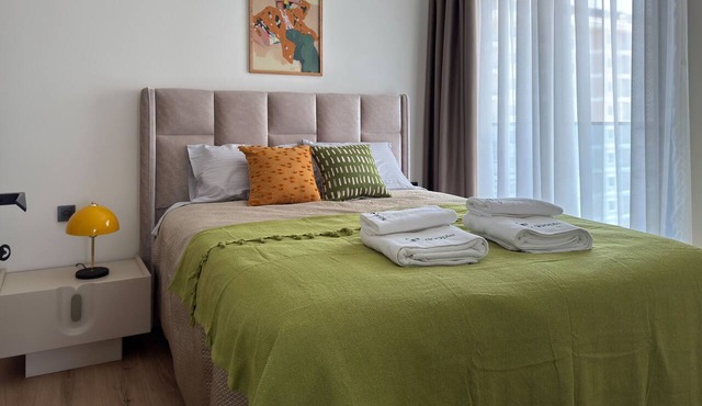 Qoople Green Ocean A49 - Cozy 1-bedroom apartment in Alanya