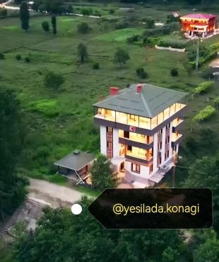 Yeşil Ada Konağı 14 Kişiye kadar 3 Yatak Odalı Klimalı Dere Kenarı Konak
