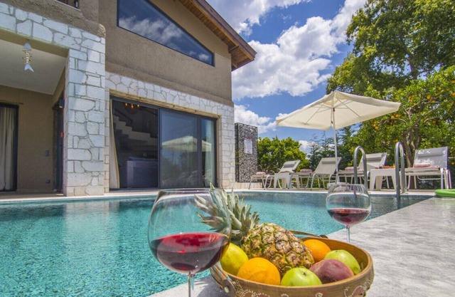 Outstanding Villa with Private Pool and Jacuzzi in Fethiye