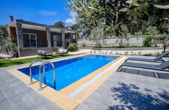 Villa with Private Pool Surrounded by Olive Trees