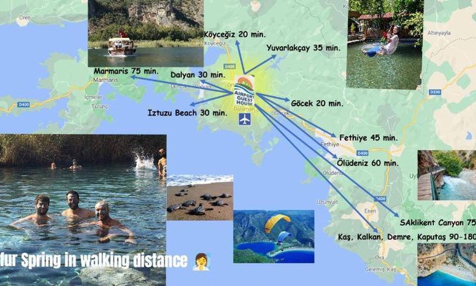 Dalaman Bed & Breakfast | 22 m² Bed and breakfast ∙ 7 guests