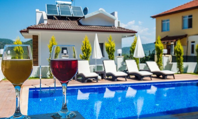 Hisaronu Villa | 4 + 1 Villa with Private Pool in Hisaronu Center #2629