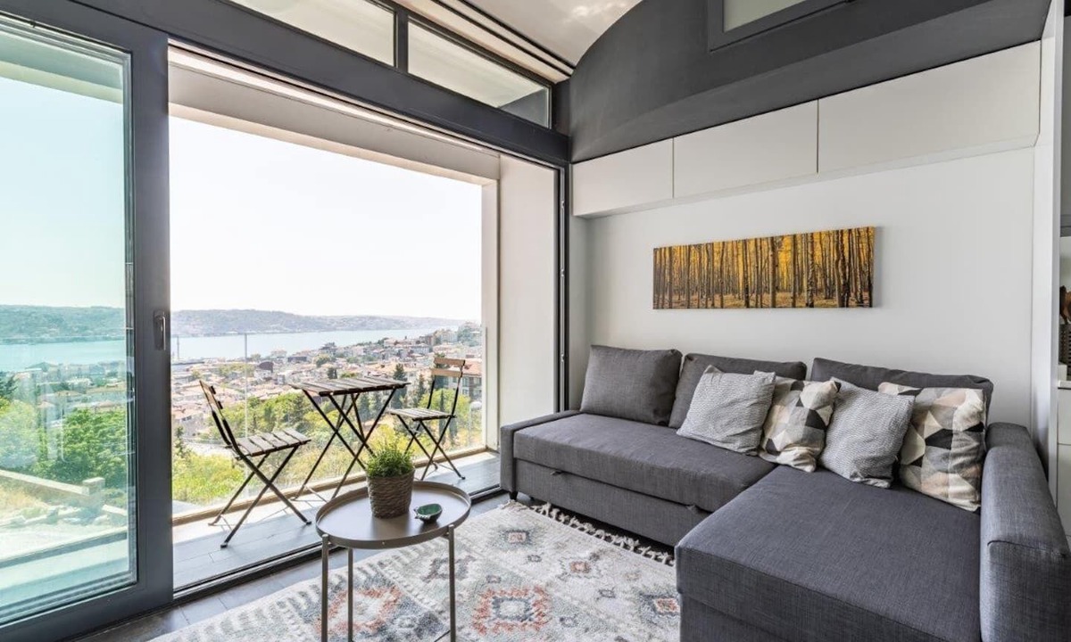 Ortakoy Apartment | Gorgeous Studio w/Stunning Views + Patio! #361