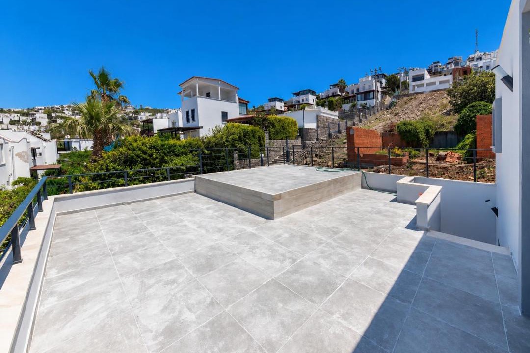 Gundogan Villa | Stunning 3-Bedroom Sea View Villa with Private Pool, Garden & BBQ in Yalıkavak, Bodrum