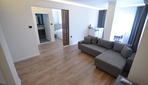 Basic Suite, 1 Queen Bed with Sofa bed, Smoking