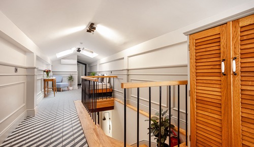 Attic Room With Balcony
