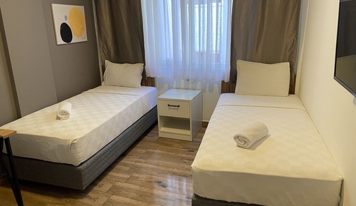 Twin Room, Shared Bathroom