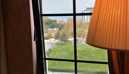 Deluxe Room, 2 Twin Beds, Non Smoking, Partial Sea View