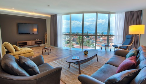 Family Apartment, 2 Bedrooms, Sea View