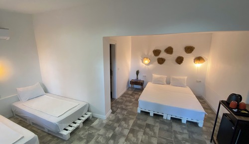 Family Quadruple Room, Multiple Beds, Garden View