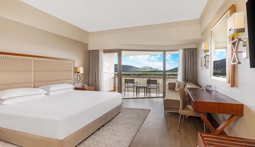 Room, 1 King Bed, Balcony, Garden View