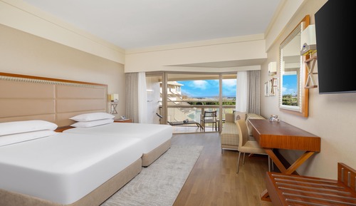 Room, 2 Twin Beds, Balcony, Sea View