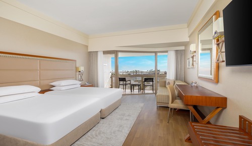 Room, 2 Twin Beds, Balcony, Sea View