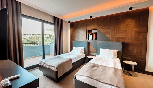 Premium Quadruple Room, Multiple Beds, Sea View