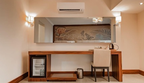 Deluxe Quadruple Room, Multiple Beds, Sea View