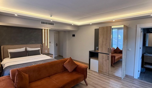 Superior Triple Room, 1 Queen Bed with Sofa bed, Balcony, Mountain View