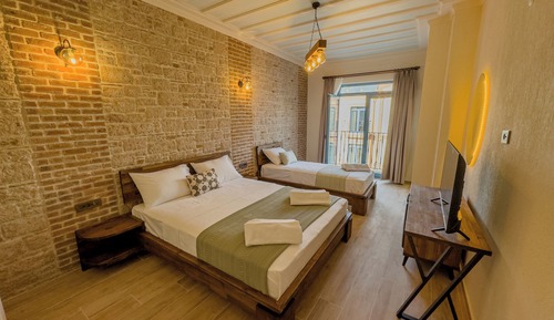 Superior Triple Room, Balcony, Partial Sea View