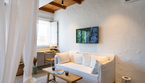 Deluxe Double Room, Balcony, Partial Sea View