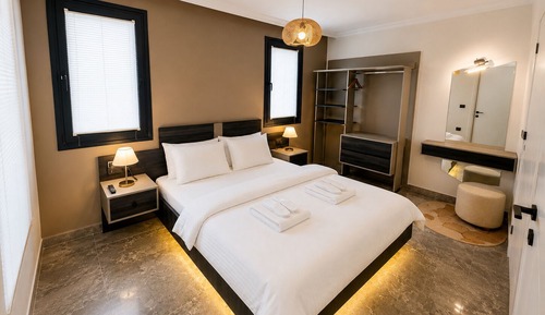 Deluxe Condo, Balcony, Mountain View