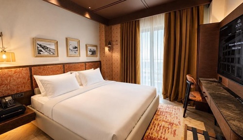 Deluxe Double Room, Balcony, City View