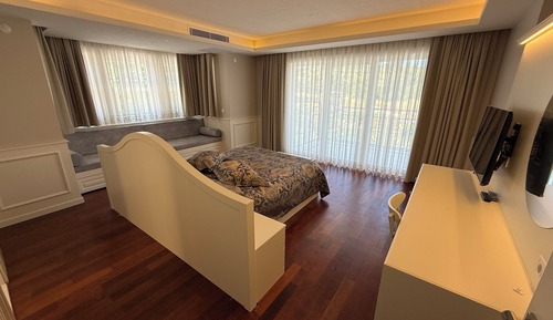 Triple room (1 large bed and one sofa bed), river view