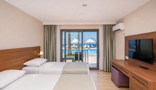 Standard Twin Room, Balcony, Sea View