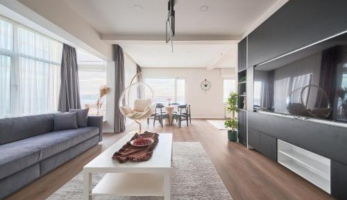 Three-Bedroom Apartment with Sea View