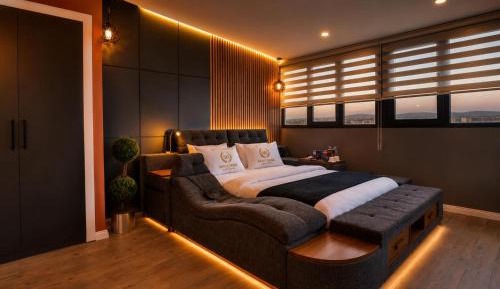 King Suite with Sea View Jacuzzi and Sauna